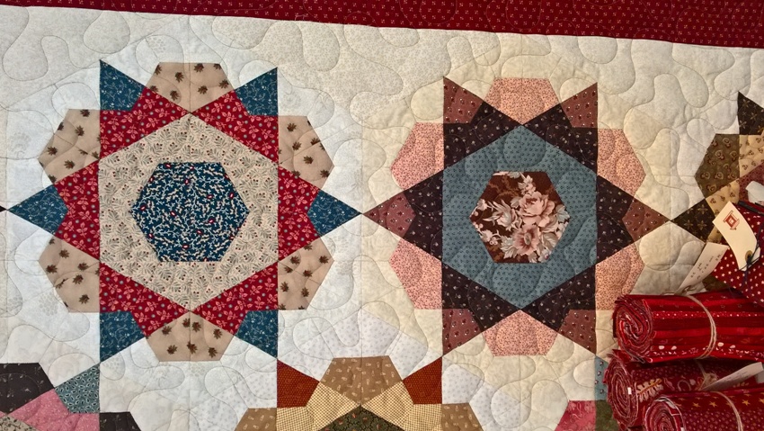 Rose Star patchwork