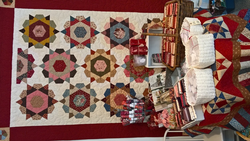 Rose Star patchwork